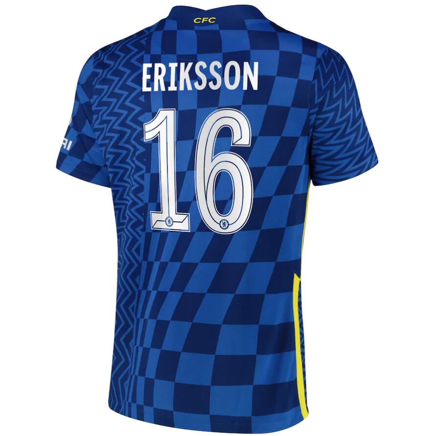 2021/22 Chelsea Cup Home Kit Soccer Jersey with Eriksson 16 printing